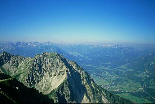 View South from Entschenkopf