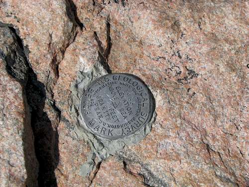 Granite Peak, MT Benchmark