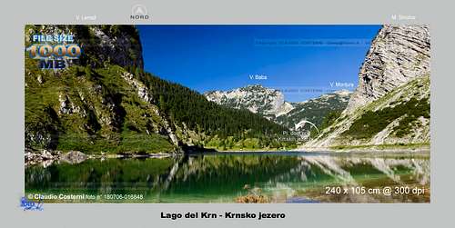 Lago del monte Nero - Krnsko jezero