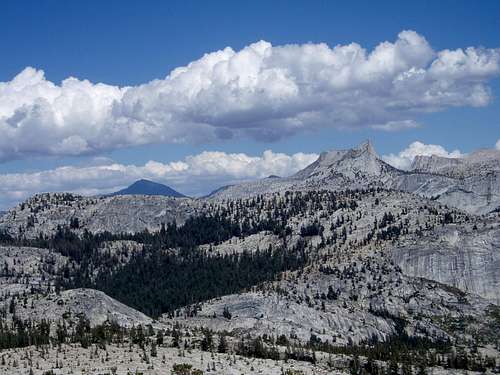 On the way to May lake