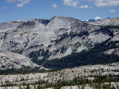 On the way to May lake