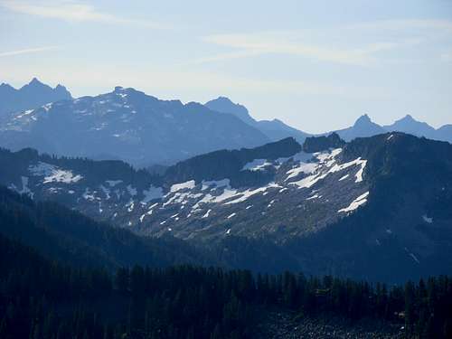 Treen Peak, Garfield Mountain, Dog Mountain