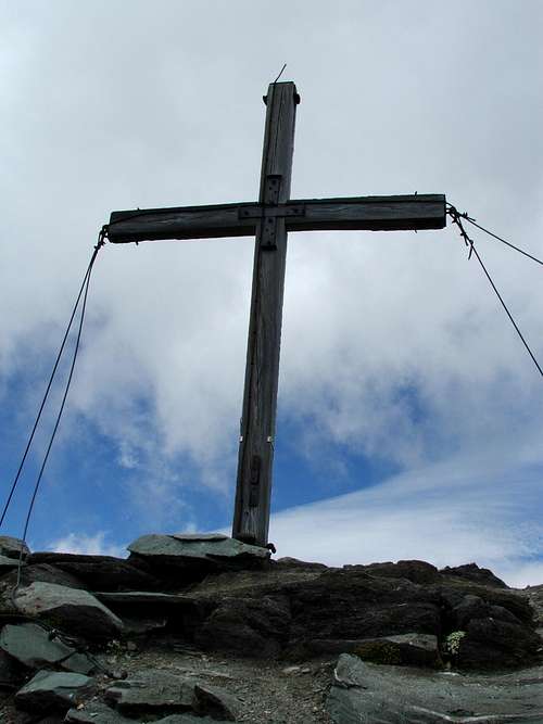 The cross on the summit