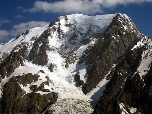 Mont Blanc West closeup