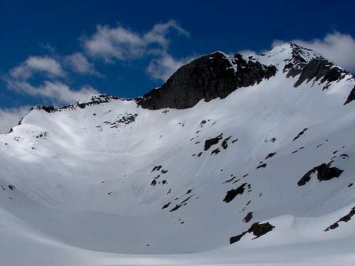 Peaks of Forqueta and Turets from northeast