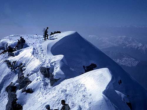 the summit of the Grignetta...