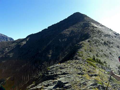 Stanton Mountain enroute to Mount Vaught