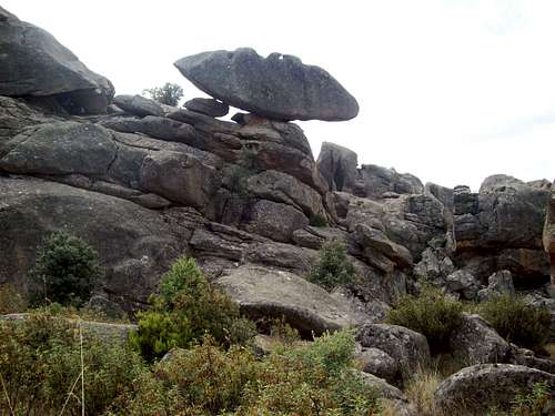Nice rock in La Pedriza