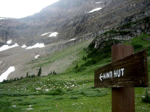 Route to Hind Hut
