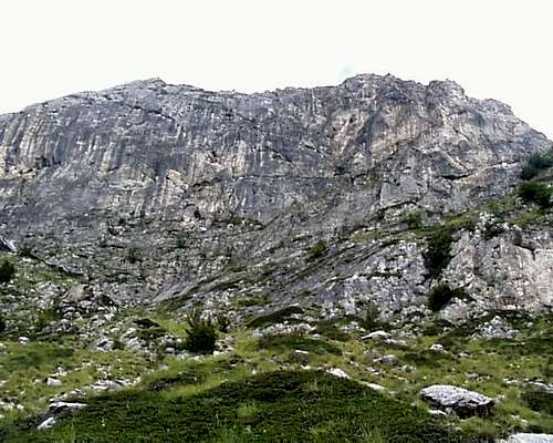 Face of Lower Radomir Rock