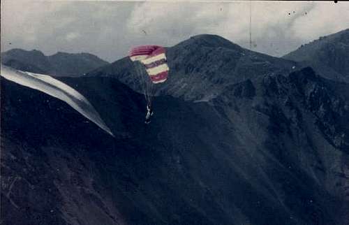 Paragliding in the Bogda...