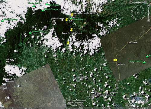 Mount Apo Satellite View