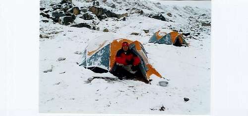 Tent at Camp II