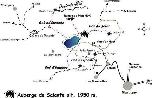 Map with Dents du Midi and...