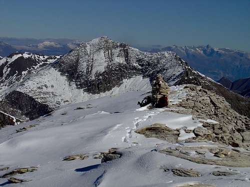 Summit of Pizzo Cassinello 3103m