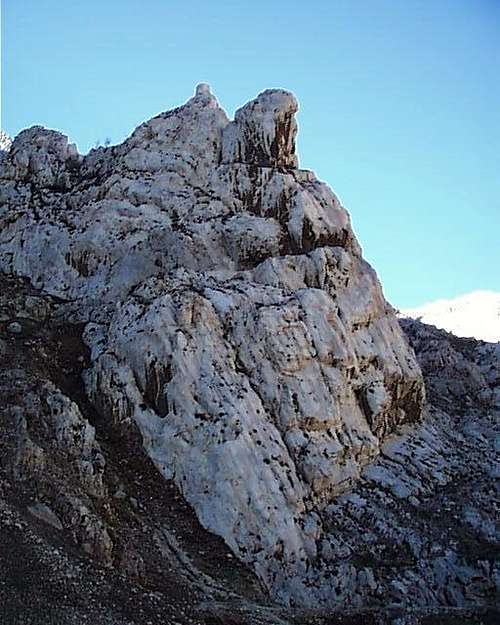 'Hoxha's Head' Formation - Lumes Gorge