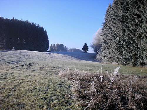 Early winter ambiance in the Allgäu