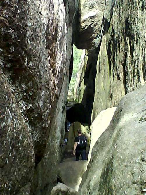 Grottorna, Stigberget