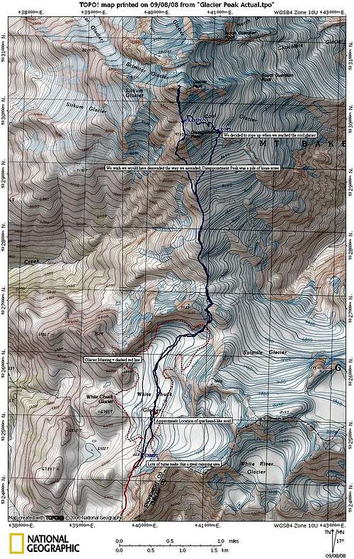 Summit route