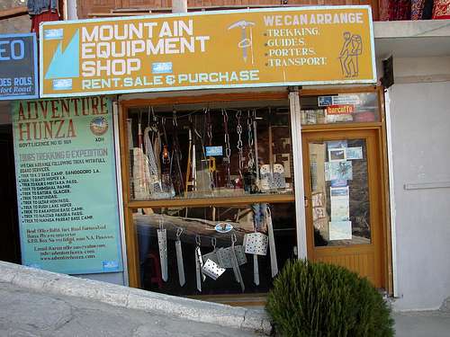 Mountaineering Equipment Shop