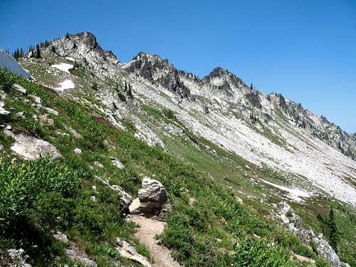 West Ridge of Fenn Mountain