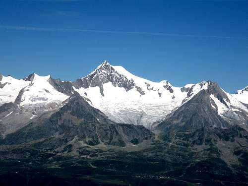 Aletschhorn from Punta Marani