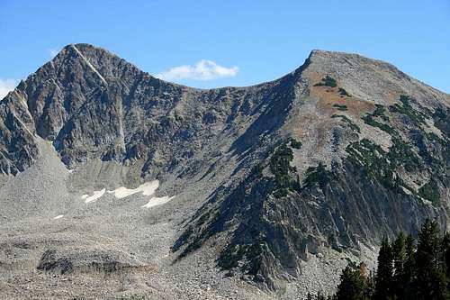 The Pfeiferhorn, and the Alpine Ridge.
