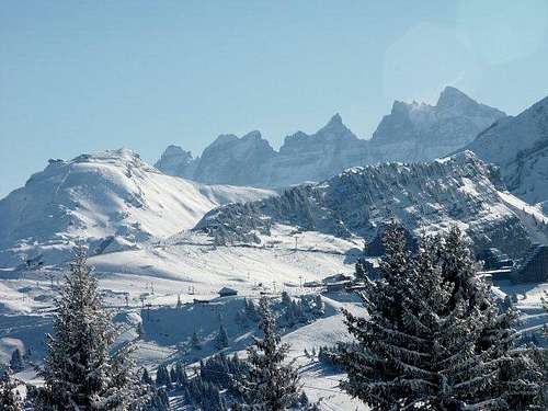 Dents du midi seen from the...