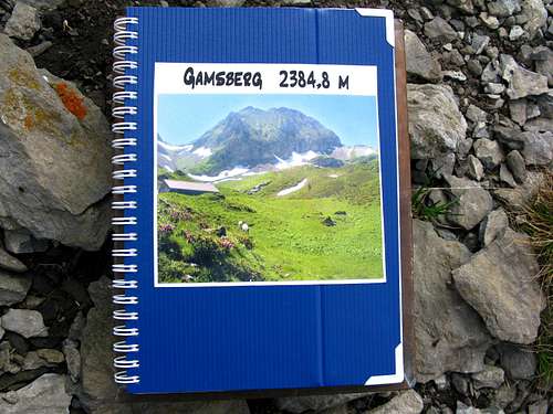summit register Gamsberg 2385m