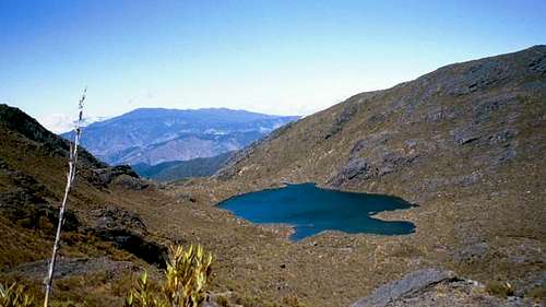 Lago Chirripo, the highest...