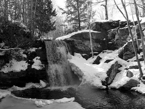 Keweenaw Falls Winter '08