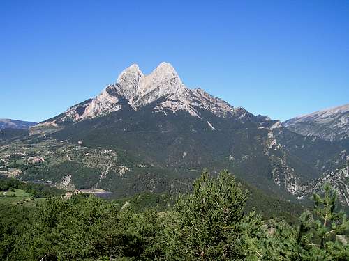 Classic view of Pedraforca