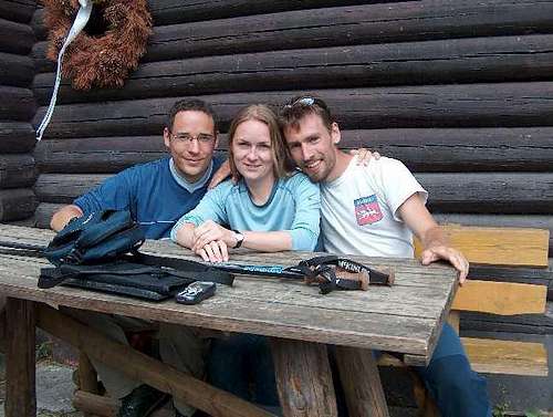 Stéphane, Dorota and me, 2004