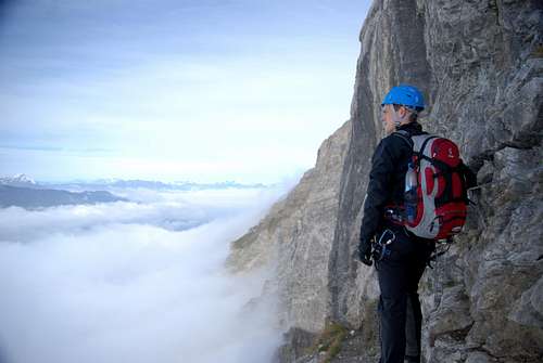 Climbing Senda Verticala