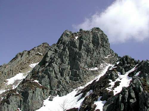 west ridge of Mount Proman