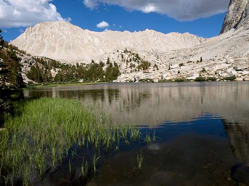 Mt Whitney above Timberline Lake