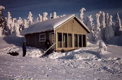 One of the cabins near Mt....
