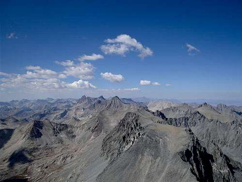 View North from Split Mtn