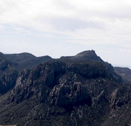 View of Emory Peak from the...