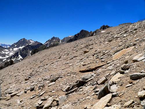 Ruby Mesa summit plateau