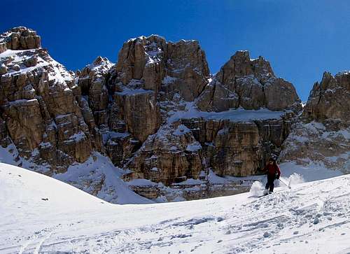 Ski routes of Corno Grande