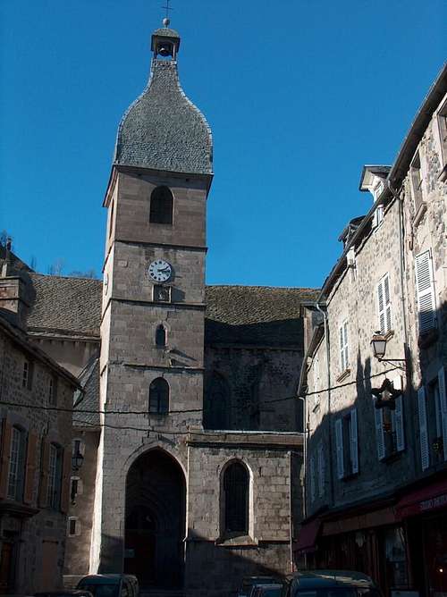 Murat, in the Cantal mountains