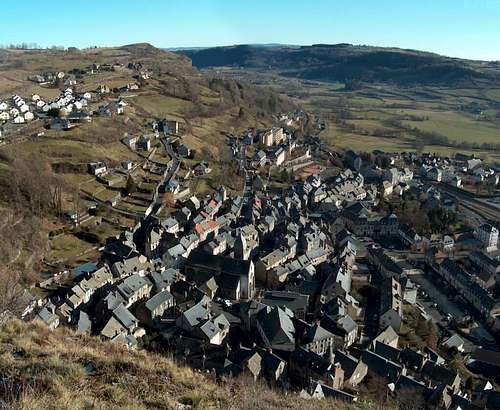 Murat, in the Cantal mountains