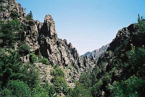 Restonica Gorge, May 2002