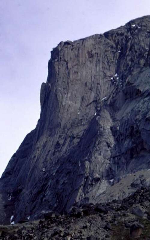 Mt. Tirokwa's headwall.