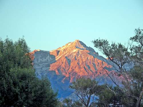 Mt. Williamson at sunrise