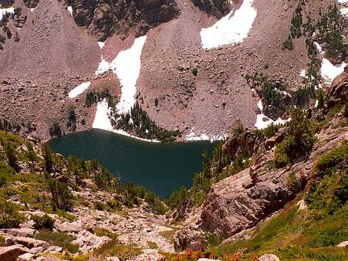 Lake below Hallett Peak