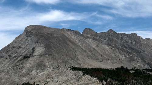 View of Howard from upper Wildhorse Basin