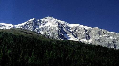 Ortler from nearby Sulden in...