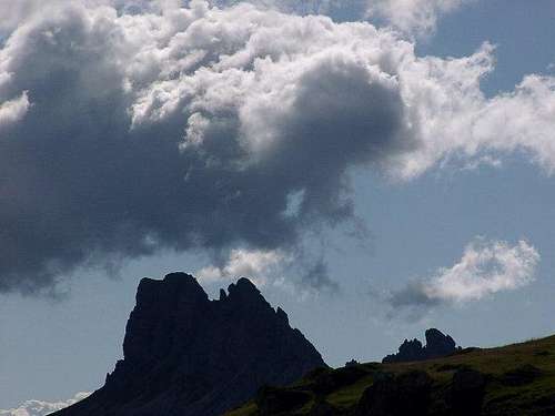 Palaccia 2351m seen from...